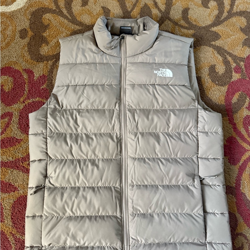 The North Face beige Quilted Vest for Layering